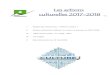 Les actions culturelles 2017-2018 - ac-strasbourg.fr€¦ · Janvier / Mars : 2018 : Sondage « La lecture et vous ». 34 questions posées par le CDI. Public : l’ensemble de la