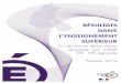 RÉSULTATS DANS L’ENSEIGNEMENT SUPÉRIEURcache.media.education.gouv.fr/.../Resultats_2014_577420.pdf · 2016-05-13 · SOURCE : Cellule d’Appui au Pilotage - Session 2014 5 Université