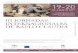 III JORNADASBaelo Claudia (Archivo General de Andalucía, fotografía 231, 1919) Fig. 2- Excavación de unas urnas en la necrópolis de la Silla del Papa (foto: P. Moret, 2016) UNIVERSIDAD