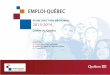Plan d’action régional – Centre-du-Québec...Centre-du-Québec comparativement à 16,4 % pour l’ensemble du Québec). Par ailleurs, la population en âge de travailler (15 à