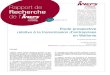 Rapport de Recherche de l’ - Institut wallon de l’évaluation, de la prospective ... · 2017-02-24 · en œuvre d’une culture de l’évaluation et de la prospective en Wallonie