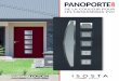 PANOPORTE PVCgroupe-isosta.fr/storage/public%2Fhabitat%2FPORTE%2FFlyer...Dimensions mini et maxi des panneaux sur demande. PANOPORTE PVC WOOD TOUCH peut être recoupé en hauteur et