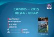 CAMNS – RIFAP 2012plongee.camns.com/wp-content/upLoads/CAMNS-–-RIFAx-2015.pdf · La plongée est une activité potentiellement à risque. Il est par conséquent logique et responsable