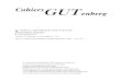 Cahiers GUTenberg, nO 25 (1996), p. 1-24. Cahiers G U Tenbergcahiers.gutenberg.eu.org/cg-bin/article/CG_1996___25_1_0.pdf · typographique à considérer est la rubrique la fonte