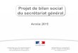 du secrétariat généralunsa-developpement-durable.fr/images/Pieces_jointes_articles/2016... · 129 agents travaillent à temps partiel au secrétariat général, soit