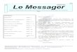 007 Le Messager - ageat.asso.frageat.asso.fr/IMG/pdf/messager_7.pdf · où nous ferons connaissance avec la cuisine danoise. Les repas y sont servis sous forme de buffet composé