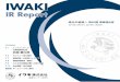 IWAKI...2020/02/26  · IWAKI IR Report トップメッセージ 医薬・FC事業の好調が増収・増益を牽引 グループ中長期ビジョンも順調に進捗 当期（2019年11月期）の連結業績は、売上高が
