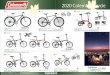 2020 Coleman Bicycle簡易ライト付 サドルポーチ付き バッテリー CAMPER26 18段 アルミ ハンドル リヤ キャリヤ アルミ フレーム マッドグリーン