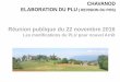 Commune de Chavanod - Réunion publique du 22 novembre 2016 · 2016-11-30 · le paysage, l’agriculture et les choix d’urbanisme : ... Avis de la DREAL sur l’évaluation environnementale