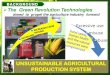 aimed to propel the agriculture industry forwardicfec.weebly.com/uploads/9/4/4/2/94425229/organic_agriculture.pdf · Organic farming options Variety selection, traditional practices,