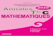 MATH Tle C OKsujetexa.com/wp-content/uploads/2020/07/annales_maths_tle_c.pdf · 10 En utilisant le crible d’Erathosthène dont le principe repose sur : « si aucun nombre premier
