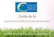 Guide de tri - Sauvigny-le-Bois DE TRI 2016 V2.pdf · Guide de tri 03 86 34 93 12 - environnement.ccavm@orange.fr À partir du 15 juin 2016, les consignes de tri évoluent