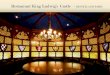 Restaurant King Ludwig’s Castle DISNEYLAND PARIS · 2016-09-12 · Restaurant King Ludwig’s Castle OPTIONS SALEES SUCREES TVA 10% Pièces cocktails 3 PIECES SALEES + 5,50 €