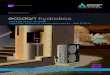 POMPE À CHALEUR AIR / EAU hydrobox - MyChauffage.com...4 La pompe à chaleur Ecodan hydrobox : une solution adaptée à tous vos projets Que ce soit du point de vue esthétique ou