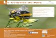 e ourrier du Parc · Pulvérisation phytosanitaire : informez- ... votre compostière et la retirer le jeudi 6 juin lors de la conférence, vous pouvez téléphoner au Parc naturel