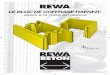 aides à la mise en œuvre - REWA BETON...Le bloc de coffrage HAENER ® est disponible en largeurs de 190, 240 et 290 mm Joints homogènes ressemblant à une maçonnerie traditionnelle