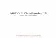 ABBYY® FineReader 15 - ADOC Solutions€¦ · et efficaces la numérisation, la récupération, la modification, la conversion, la protection, le partage et la collaboration sur