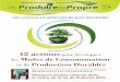 LES ACTEURS ET OPÉRATEURS SONT IDENTIFIÉS Produire Propre CNTTP web.pdf · 2016-02-07 · Contribution de la production de biogaz au développement durable. Gestion durables des