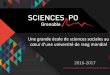 Une grande école de sciences ... - Sciences Po Grenoble · Sciences Po Grenoble propose, en cinq ans, un . parcours intellectuel ambitieux . destiné à former les décideurs de