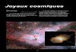 Joyaux cosmiques - uliege.beorbi.uliege.be/bitstream/2268/216462/1/Ciel2016_p608-621.pdf · À gauche, la grande nébuleuse de la Carène. Image composite couleur constituée à partir
