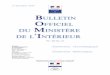 mINI STÈre De BULLeTIN OFFICIeL mINISTÈre L’I NTérIeUr€¦ · territoriales de Friville-Escarbotin et de Saint-Valery-sur-Somme (Somme) ..... 180 3 octobre 2019 Arrêté du