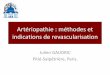 Artériopathie : méthodes et indications de revascularisation · revascularisation for severe limb ischaemia will probably increase in the foreseeable future.2,3 Two treatments are