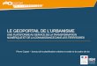 LE GEOPORTAIL DE L’URBANISME · Présentation du standard CNIG PLU/CC ... export pdf, etc.) - Outils standards de gestion, découpage, fusion, allègement du volume des pdf (PDFSam)