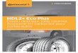 HDL2+ Eco Plus€¦ · pour portes-autos donnÉes sur les produits taille des pneus indice de charge numÉro d’article profondeur (32nds) vitesse max (mph) rayon sous charge statique