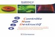 Contrôle Non Destructif · 2020-01-24 · Travaux numériques digitaux et analyses d’images, dimensionnement des indications (‘baseline’ et contrôle de la dégradation). •