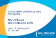 NOUVELLE ORGANISATION - Aix-Marseille University · 2015-03-03 · P Echanges avec les vice-présidents en charge de secteurs d’activité dont la direction est placée sous l’autorité
