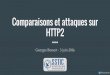Comparaisons et attaques sur HTTP2 · 2016-06-06 · Nécessite du CPU, beaucoup de CPU… Ça tourne en tache fond sur mon serveur @home Plusieurs bugs trouvés deux bugs de sécurité
