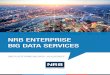 NRB ENTERPRISE BIG DATA SERVICES...Talend ETL SQL PostgreSQL Visualisation Microstrategy Analytics Datamaestro Légende : Tez Slider FONCTIONNALITÉS • Utilisation de la plateforme