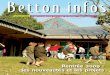 octobre 2009 n°33 8 Le magazine municipal de Betton- www ... · sur la modification du Plan d’Occupation des Sols (POS) valant Plan Local d’Urba-nisme (PLU). Elle se déroulera