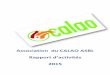 Association du CALAO ASBL Rapport d’activités 2015calao-africa.com/wp-content/uploads/2016/07/activity... · 2019-12-17 · Notre équipe - Rapport d’activités 2015 3 . Le renouvellement