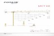 MCT 68/media/Files/MTW Direct... · 2019-03-26 · MCT 68 FEM 1.001-A3 Poids de flèche & lest de contre-flèche / Auslegergewicht & Gegenauslegerballast / Jib weight & counter-jib