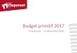 Budget primitif 2017 - Ville de Chaponost · Budget primitif 2017 Chaponost – 14 décembre 2016 . 2 SOMMAIRE 1 – Les orientations politiques 2 – Présentation synthétique 3