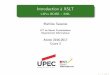 Introduction a XSLT - LACLXSLT M. Sassolas L3Pro Cours 3 Introduction S election & extraction Le pr eambule TD/TP 4 / 24 Transformations IDe XML vers XHTML : Mise en forme de contenu