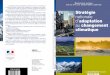 Stratégie nationale d’adaptation au changement climatique · 2 Conclusions du Conseil européen des 22 et 23 mars 2005. cas, par exemple, de décisions prises aujourd’hui dans