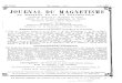 56 ANNÉE. 29‘ VOLUME. -* N°3 - MARS 1901‘ JOURNAL DU ... · 56" annÉe. 29‘ volume. -* n°3 - mars 1901‘ journal du magnÉtisme du massage et de la psychologie fondÉ en