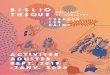 Activités Adultes -jAnv. 2020bibliotheque.yverdon.ch/.../pdf/...adultes-automne.pdf · Un film d’animation de Jean-Pierre Jeunet et une mini-série suisse au menu ! Deux escargots