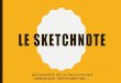 sketchnote formation atelier - CNDP€¦ · LE SKETCHNOTE : D’après une étude publiée par la revue Journal of Experimental Psychology, (2016) dessiner renforce notre capacité