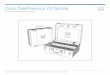 Cisco TelePresence VX Tactical User Guide-French · Présentation des mesures de sécurité associées à l’opérateur ... Ce point de destination portable fait partie du portefeuille