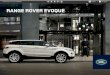 RANGE ROVER EVOQUE - Notice utilisation voiture Range Rover Evoque afin dâ€™offrir une maniabilitأ©,