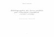Bibliographie des livres publiés par Charlotte Guillard (1537-1556)philobiblon.fr/wp-content/uploads/2018/01/Jimenes-Biblio... · 2018-01-23 · nos recherches, elles n’ont pu