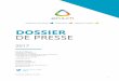 DOSSIER DE PRESSE · 2018-05-28 · Chiffres clés Ingénierie industrielle Automation ... 50 M€2014 24 M ... Désireux d’accroîtreles capacités et les performances du réseau