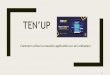 TEN’UP · Les atouts de l’application mobile Ten’Up L’application est gratuite etpluripratiques, accessible au grand public, et pour tous les pratiquants de tennis, de padel