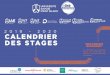 2019 - 2020 CALENDRIER DES STAGES...toutes les possibilités qui s’offrent à vous pour dénicher vos talents ! 2019 - 2020 avec le soutien de LeClubdes Entreprises Université Savoie