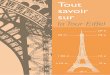 la Tour Eiffel€¦ · C’est grâce à ces expériences que la Tour Eiffel est toujours là car elle avait au départ été construite pour une durée de vingt ans ! Sa biographie