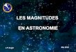 LES MAGNITUDES EN ASTRONOMIE - astrosurf.com ·