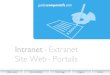 Grille Intranet Extranet - Freepetaouchnoc.free.fr/du/DU CDP/Technologie WEB/Xnet... · 2011-03-06 · • Il n’y a pas de projet intranet, site web, extranet… sans une participation